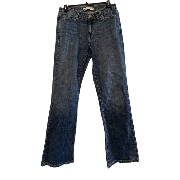 Levi’s 529 Curvy Boot Cut Dark Wash Jeans - Picture 1 of 4